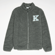 Selected, Karl Kani, Retro Patch Teddy Trackjacket Junior, grey