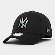 Selected, New Era, FEMALE 9FORTY Metallic Logo MLB New York Yankees, black
