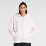 Unselected, New Balance, Sport Essentials Fleece Hoodie, light pink