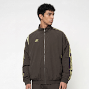 Selected, Umbro, RELAXED TRACK JACKET dark navy/white sand/vista blue, brown