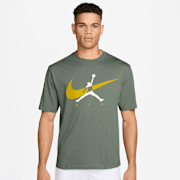 Selected, Jordan, Brooklyn Jumpman Graphic Shortsleeve Crew, green