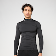 Selected, Under Armour, HeatGear® Compression Mock Long Sleeve, black