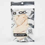 Niet geselecteerd, BAGGY, Braid Cord Laces 120cm, beige