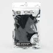 Selected, BAGGY, Round Fuzzy Laces 120cm, black