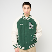 Unselected, New Era, MLB Varsity Jacket Los Angeles Dodgers, green