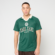 Unselected, Karl Kani, Heritage Emblem Shadow Pinstripe Soccer Jersey, green