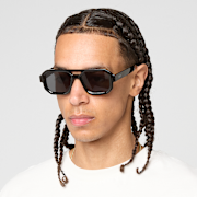 Selected, SNIPES, Aviator Sunglasses, black