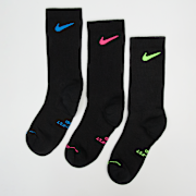 Unselected, Nike, 3 PACK - Everyday Elevated Crew, black