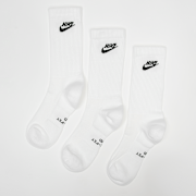 Unselected, Nike  , 3 PACK - Everyday Elevated Futura Crew, white