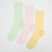 Selected, Jordan, 3 PACK - Everyday Crew Socks, multi-colour