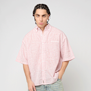 Unselected, Another Cotton Lab, The Short Sleeve Shirt, light pink