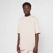Selected, Pegador, Logo Oversized Tee, beige