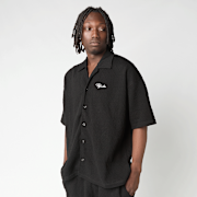 Selected, Pegador, Jovren Structured Shirt, black