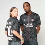 Niewybrane, Jordan, Dembélé / No. 10 / PSG Jordan Fourth Stadium 2025/26, niebieski