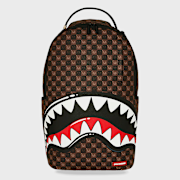 Unselected, SPRAYGROUND, Sharks In Paris Wtf Bubble Brown Check Backpack, brown (Sold-out)