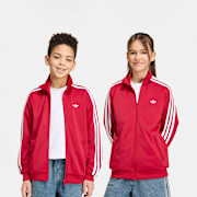 Selected, adidas Originals, Firebird Loose Track Top, red