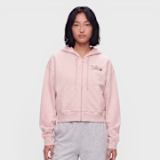 Selected, New Balance, Trackside Fleece Full Zip, light pink