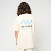 Unselected, New Balance, Semi Oval NB T-Shirt, beige