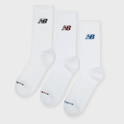 Unselected, New Balance, 3 PACK - Everyday Seasonal Crew, white (Sold-out)