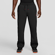 Unselected, Jordan, Brooklyn Statement Fleece Open-Hem Pants, black