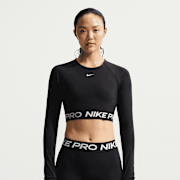 Unselected, Nike, Pro Dri-FIT 365 Crop Longsleeve, black