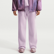 Selected, Nike  , Studio Fleece Open Hem Pant, purple