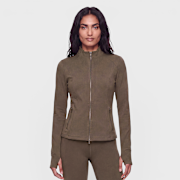 Selected, aim'n, Sense Zip Jacket, brown
