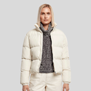 Unselected, Urban Classics, Ladies Short Puffer Jacket, beige