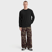 Unselected, Urban Classics, Loose Longsleeve Shirt, black