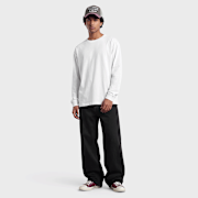 Selected, Urban Classics, Loose Longsleeve Shirt, white