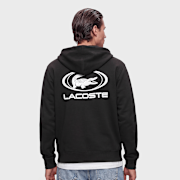 Selected, Lacoste, SWEATSHIRT black, black