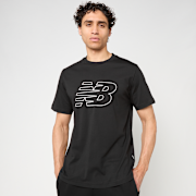 Selected, New Balance, Flying NB T-Shirt, black