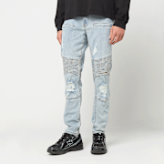 Selected, 2Y STUDIOS, Oscar Ripped Slim Fit Jeans, blue