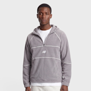 Selected, New Balance, Trackside Polar Fleece Hoodie, black