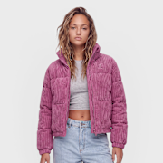 Unselected, Karl Kani, OG K Corduroy Puffer Jacket violet, purple (Sold-out)