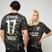 Unselected, Jordan, Vitinha / No. 17 / PSG Jordan Night Edition Stadium 2025/26, black