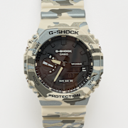 Selected, G-SHOCK, GA-2100CM-5AER, camouflage
