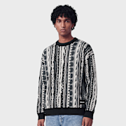 Unselected, Colucci, Flatknit Sweater, black
