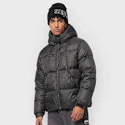 Selected, K1X, Tag Logo Shiny Puffer, black