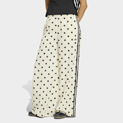 Unselected, adidas Originals, Satin Polka Dots Wide Leg Pants, beige (Sold-out)