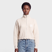 Unselected, New Era, Cropped Knit, beige