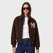 Unselected, New Era, WMNS MLB Wool Oversized Bomber Jacket, Undefined Color