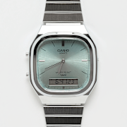 Selected, CASIO, AQ-240E-2AEF, silver