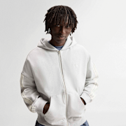 Selected, adidas Originals, adiSignature 3 Stripes Full Zip Hoodie, grey