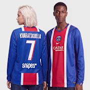 Unselected, Nike  , Kvaratskhelia / No. 7 / PSG Dri-FIT Jersey Longsleeve Home Stadium, blue (Sold-out)