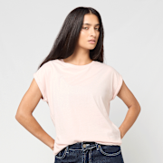 Unselected, Urban Classics, Ladies Extended Shoulder Tee, light pink