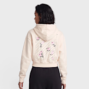 Selected, Off-White, crop hoodie pristine, grey