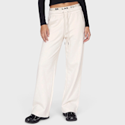 Selected, Off-White, double waistband sweatpants pristine, brown