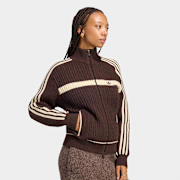 Unselected, adidas Originals, Knitted Archive Track Top, brown (Sold-out)