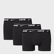 Selected, Nike, 3 PACK - Everyday Cotton Stretch Trunk, black